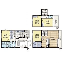 港北区鳥山町 新築分譲住宅　Ｆ号棟