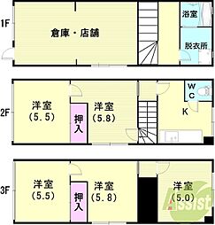 三川口町1丁目テラスハウス