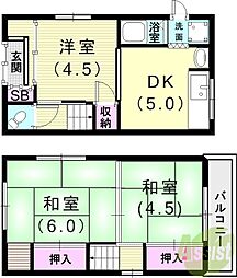 桜木町1丁目貸家