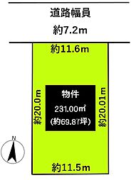 名古屋市瑞穂区妙音通４丁目　土地