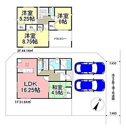 3号棟　クレイドルガーデン東金市台方第9全4棟