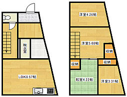 己斐中3丁目戸建て