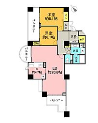 A.CITYタワーズウエスト 1201