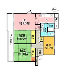 ビューハイツ鈴が峰9号棟 506