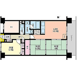 ダイアパレスパークサイド府中 303