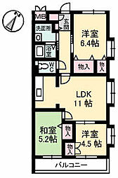 グランリューくるめ木 204