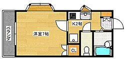 レジデンス上安 104