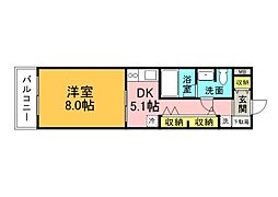 新白島東亜ビル　× 203