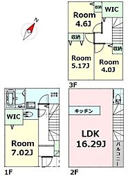 江東区塩浜2丁目 建築条件付売地 2区画