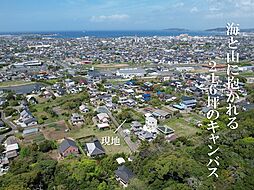 館山市大網・海と山に囲まれた216坪の売地