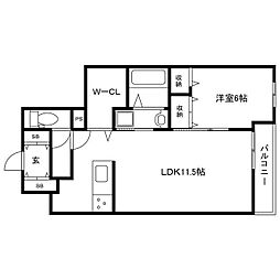 OA FLAT御立東II 205