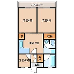 レジデンス飾磨 2-C