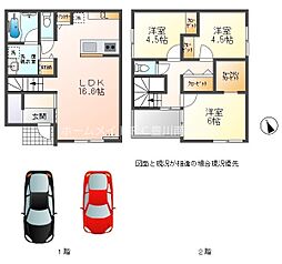 蒲郡市清田町　戸建て賃貸　Ｄ