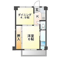 ビレッジハウス中条1号棟