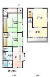 駅前通2丁目貸家 1