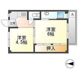 ビレッジハウス中条1号棟 207
