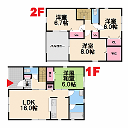 愛知郡愛荘町山川原　第2期 2号棟