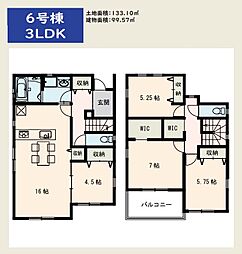 所沢市山口　全13棟　6号棟