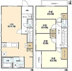 市川市本北方２丁目の一戸建て