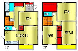 船橋市前貝塚町の一戸建て