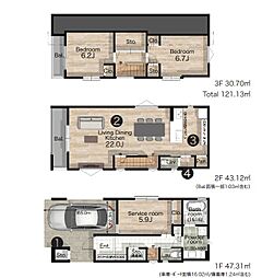 大田区北馬込2丁目 戸建て