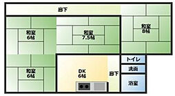 馬堀町戸建て 1号室