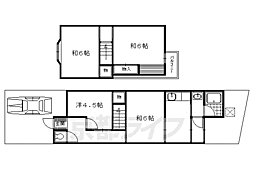 京都市北区紫竹上園生町の一戸建て