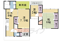 京都市左京区下鴨南野々神町の一戸建て