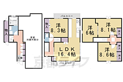 京都市左京区岩倉三笠町の一戸建て