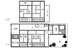 北区衣笠高橋町貸家 -