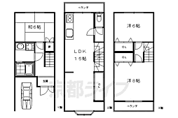 原谷乾町貸家 1