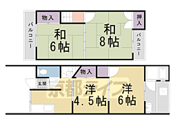 衣笠東御所ノ内町貸家 -