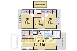 小山花ノ木町貸家 -