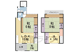 上石龍町貸家　東棟 -