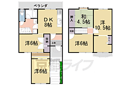 京都市左京区岩倉村松町の一戸建て