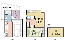 衣笠西馬場町39−1テラスハウス 1