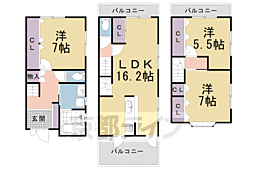 紫野東藤ノ森町貸家