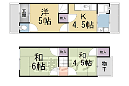 京都市中京区西ノ京右馬寮町の一戸建て