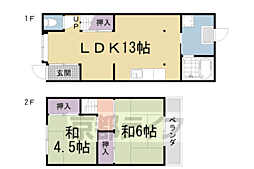 京都市山科区椥辻西浦町の一戸建て
