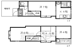 京都市山科区川田菱尾田の一戸建て
