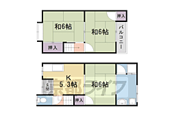 梅津罧原町貸家