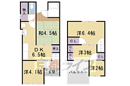 花園木辻南町貸家