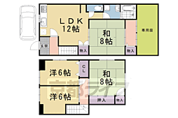 京都市左京区粟田口鳥居町の一戸建て