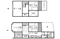 京都市中京区西ノ京右馬寮町の一戸建て