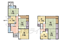 京都市西京区上桂三ノ宮町の一戸建て