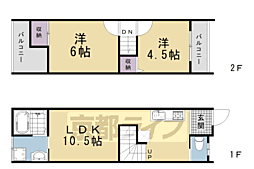 京都市伏見区東朱雀町の一戸建て