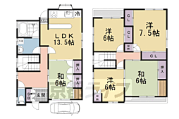 紫野下鳥田町11貸家