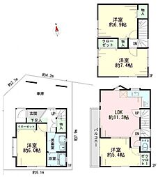 世田谷区南烏山3丁目　中古戸建