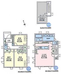 杉並区下井草1丁目 新築分譲住宅 A号棟