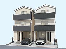 船橋駅までバス4分　南向き　新築戸建　夏見2丁目